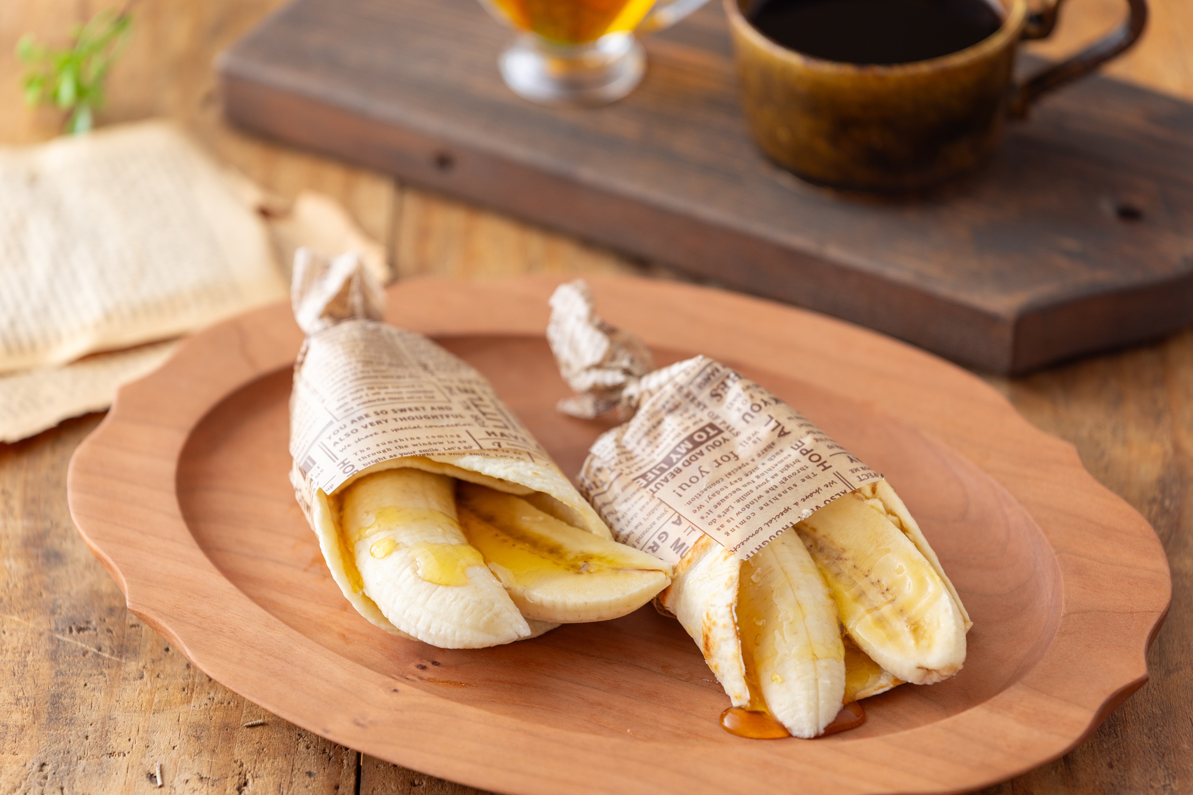 【291】バナナとクリームチーズのホットトルティーヤ