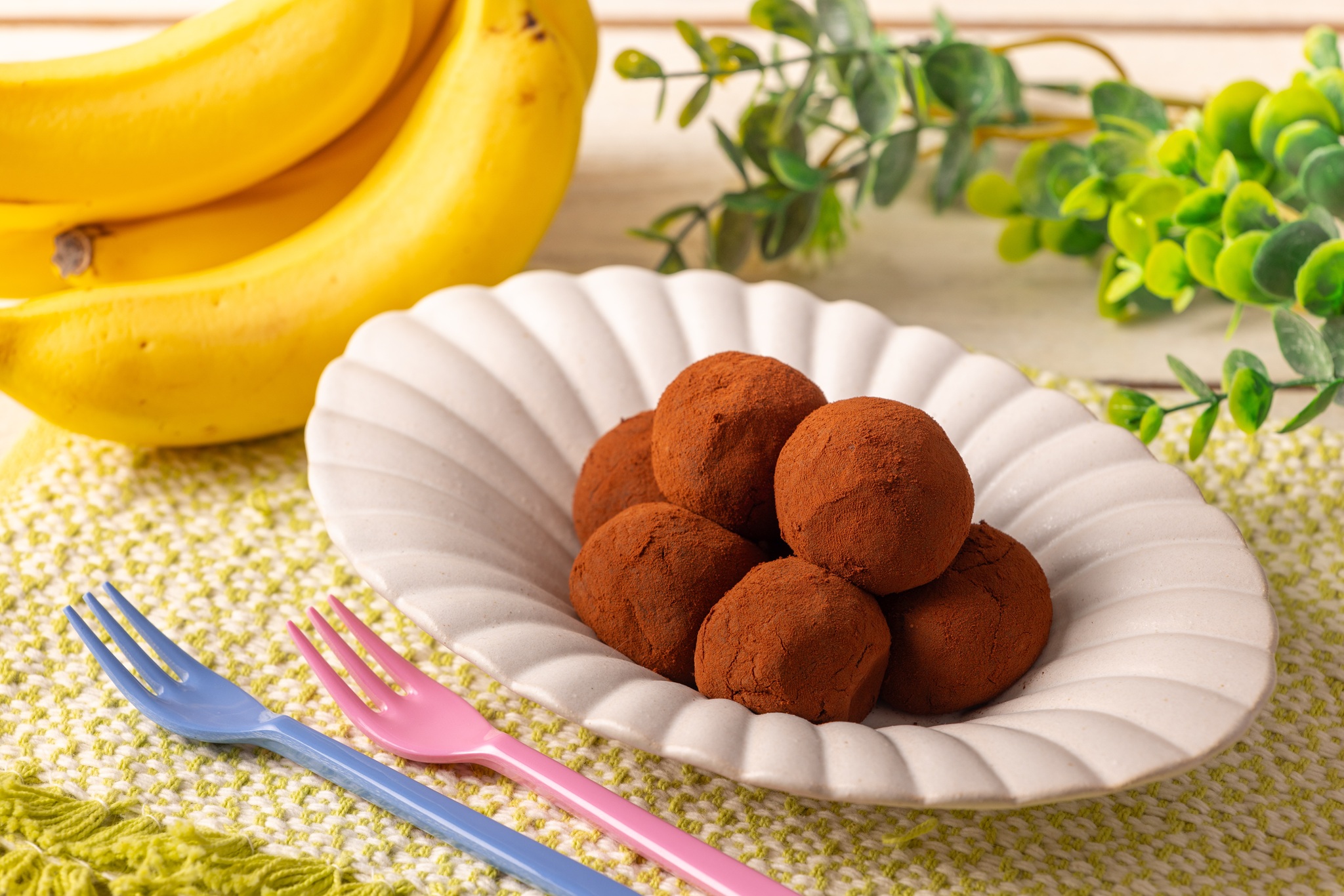 【292】ひとくちチョコバナナボール