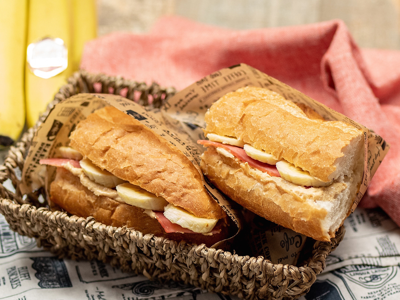 【189】バナナたっぷり！エルビスサンド