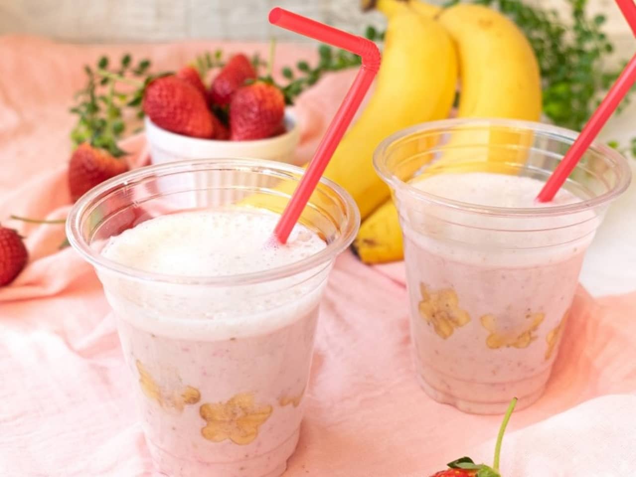 バナナきな粉スムージー おすすめレシピ バナナはスミフル