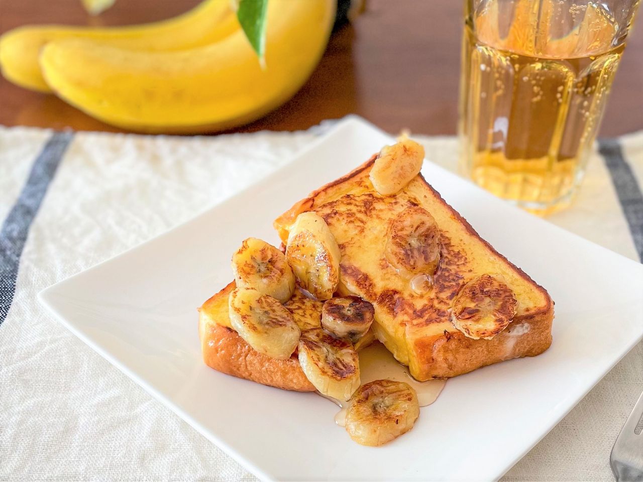 焼きバナナフレンチトースト おすすめレシピ バナナはスミフル