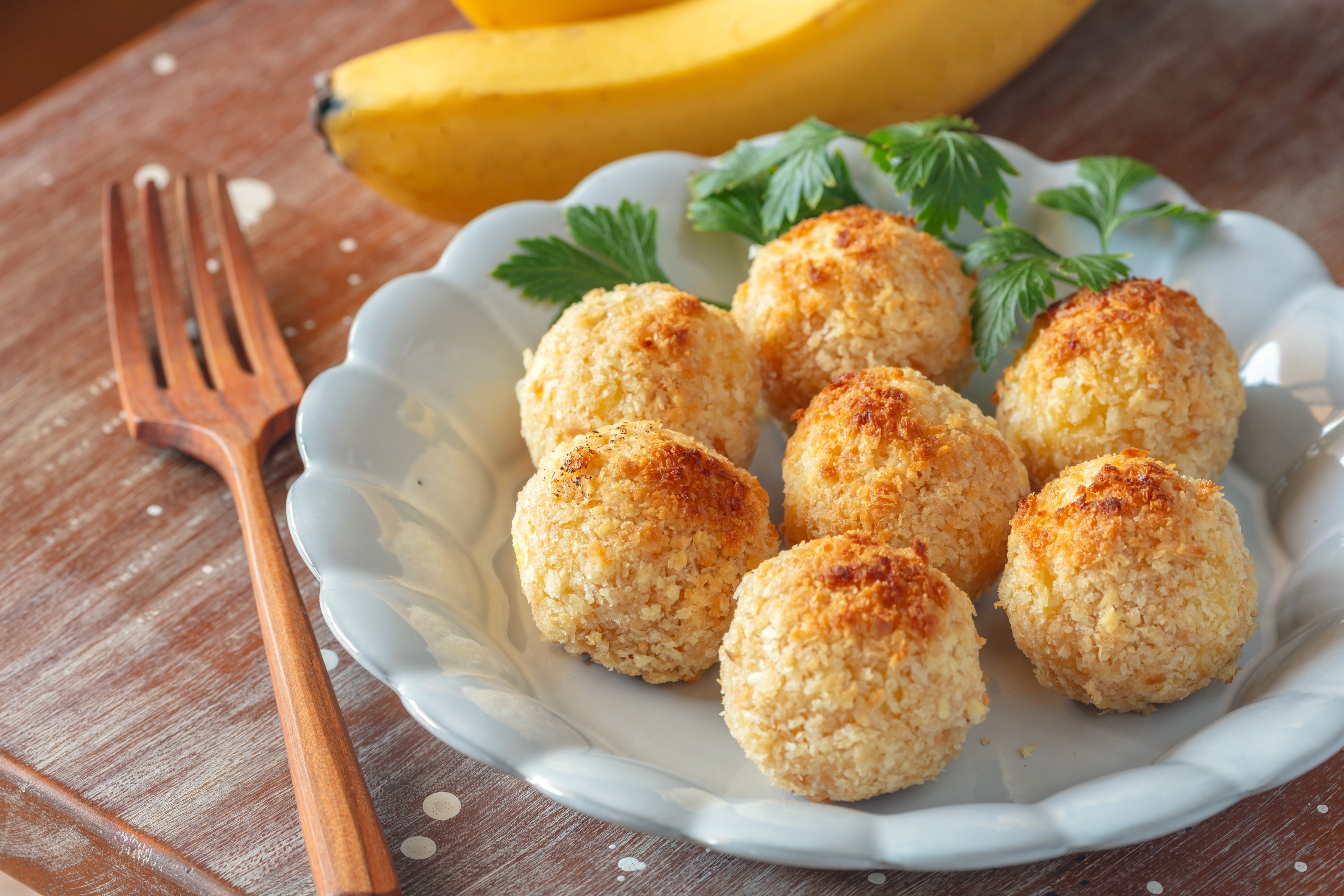 【50】バナナとサツマイモのスイート焼きコロッケ